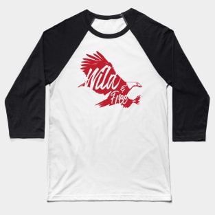 wild and free bald eagle Baseball T-Shirt